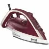 Angebote 🤩 Tefal Dampfbügeleisen Ultragliss Plus FV6810 Bordeaux/weiß ❤️
