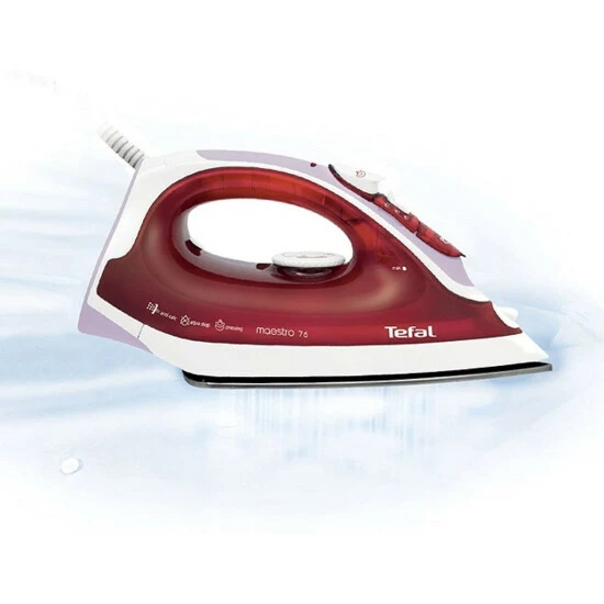 Bestpreis ❤️ TEFAL FV 3776 MAESTRO Dampfbügeleisen Bügeleisen Rot ⭐ 6 Bestpreis ❤️ TEFAL FV 3776 MAESTRO Dampfbügeleisen Bügeleisen Rot ⭐ – Bild 4