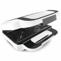Billig 👍 Tefal Snack XL Sandwich/Waffle Maker - Silver/white ❤️