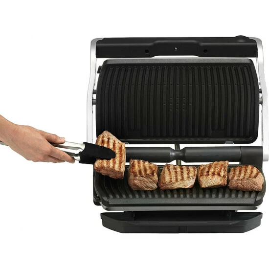 Bester Verkauf 🎉 Tefal GC 722 D Optigrill+ XLKontaktgrill Schwarz/edelstahl 🌟 9 Bester Verkauf 🎉 Tefal GC 722 D Optigrill+ XLKontaktgrill Schwarz/edelstahl 🌟 – Bild 8