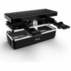 Großhandel 🥰 Tefal RE2308 Plug & Share Raclette Schwarz 2 Pfännchen+Grillplatte 400 W Kompakt 🔔 -Antihaftpfanne Verkäufe unnamed file 861
