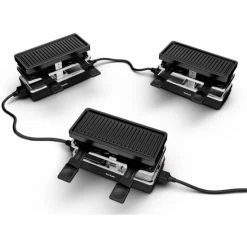 Großhandel 🥰 Tefal RE2308 Plug & Share Raclette Schwarz 2 Pfännchen+Grillplatte 400 W Kompakt 🔔 -Antihaftpfanne Verkäufe unnamed file 863