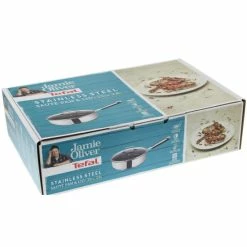 Bestpreis 😉 Jamie Oliver By Tefal E76333 Edelstahl Schmorpfanne Mit Glasdeckel °25cm 2,7L 💯 -Antihaftpfanne Verkäufe unnamed file 926